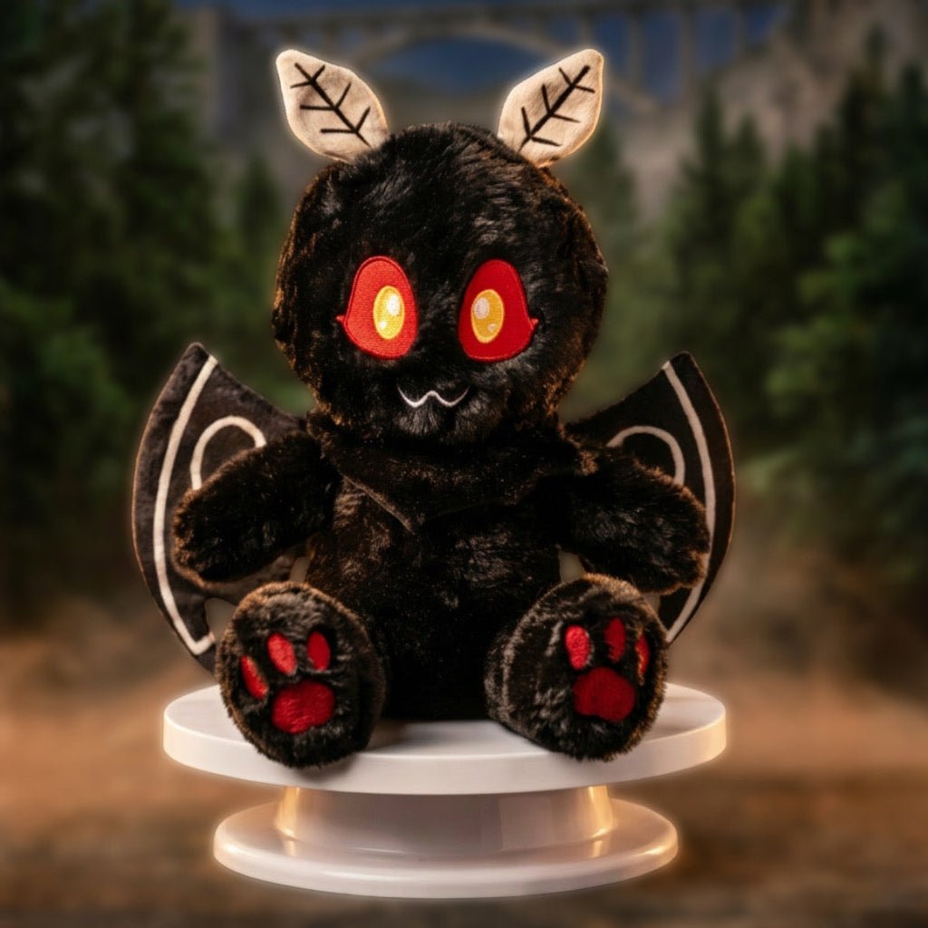 Mothman Stuffed Plush Toy - CuddlyCryptids