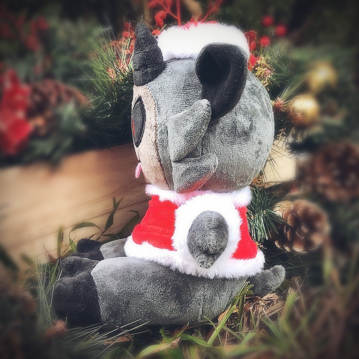 Little Krampus Plush Stuffed Toy (PRE-ORDER)-Limited Run - CuddlyCryptids