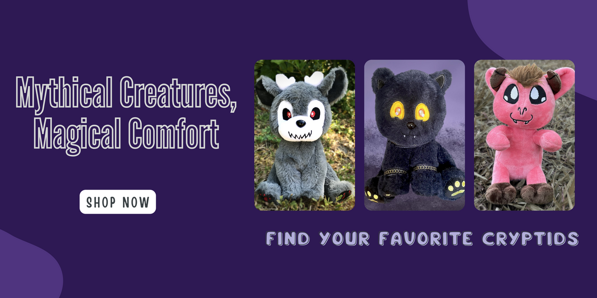 Monsters of Myth Turned into Cuddly Buddies – CuddlyCryptids