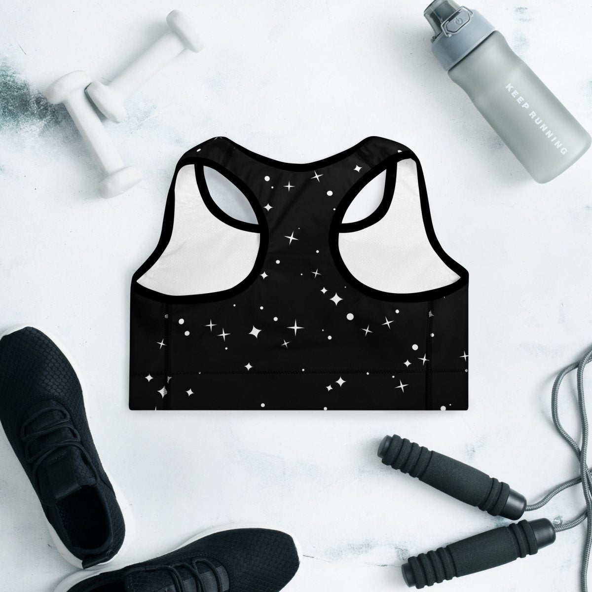 Cryptids Against ICE Padded Sports Bra - CuddlyCryptids