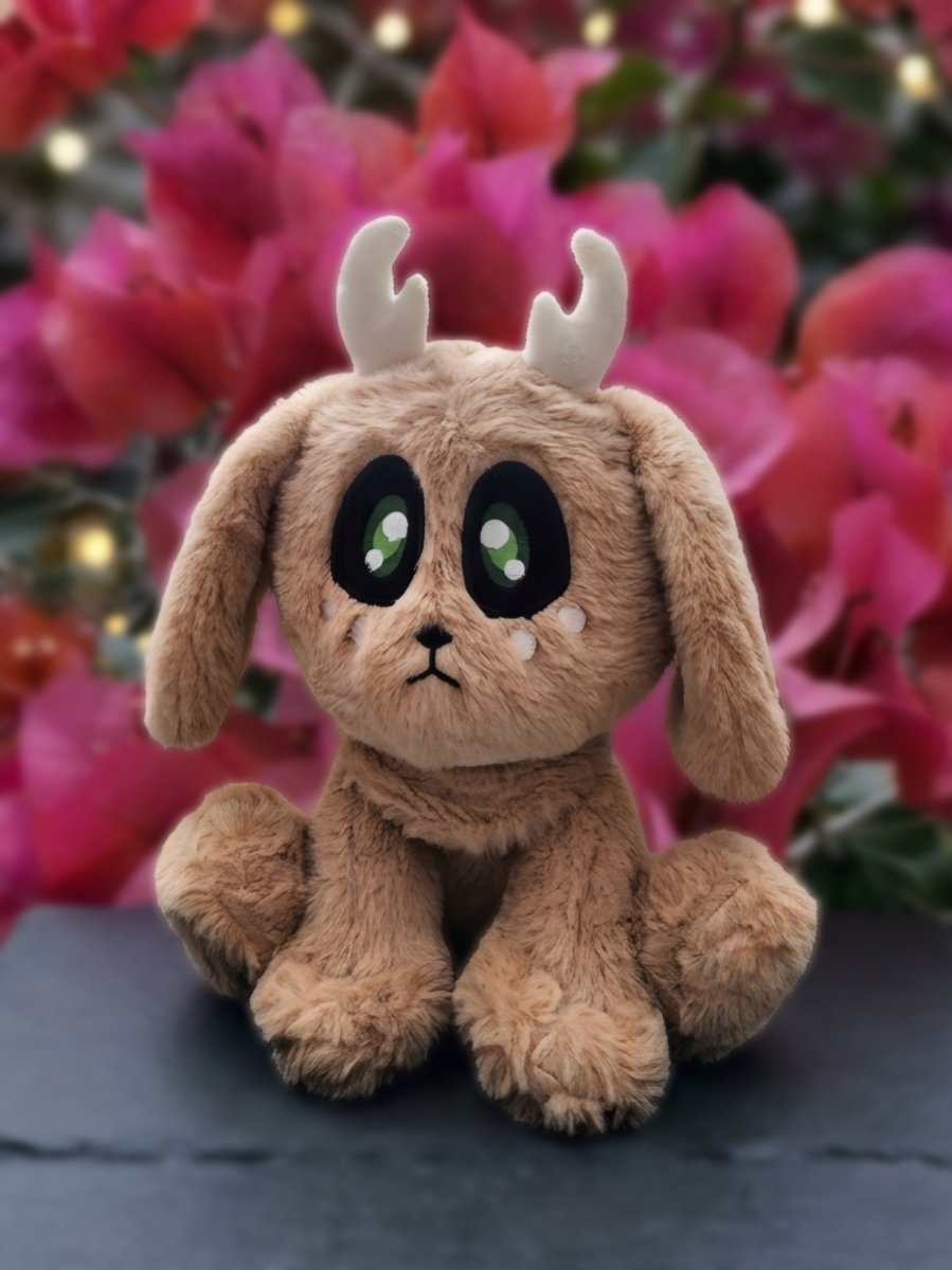 Jackelope Plush Stuffed Toy - CuddlyCryptids
