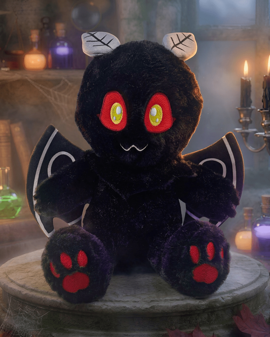 Mothman Stuffed Plush Toy - CuddlyCryptids