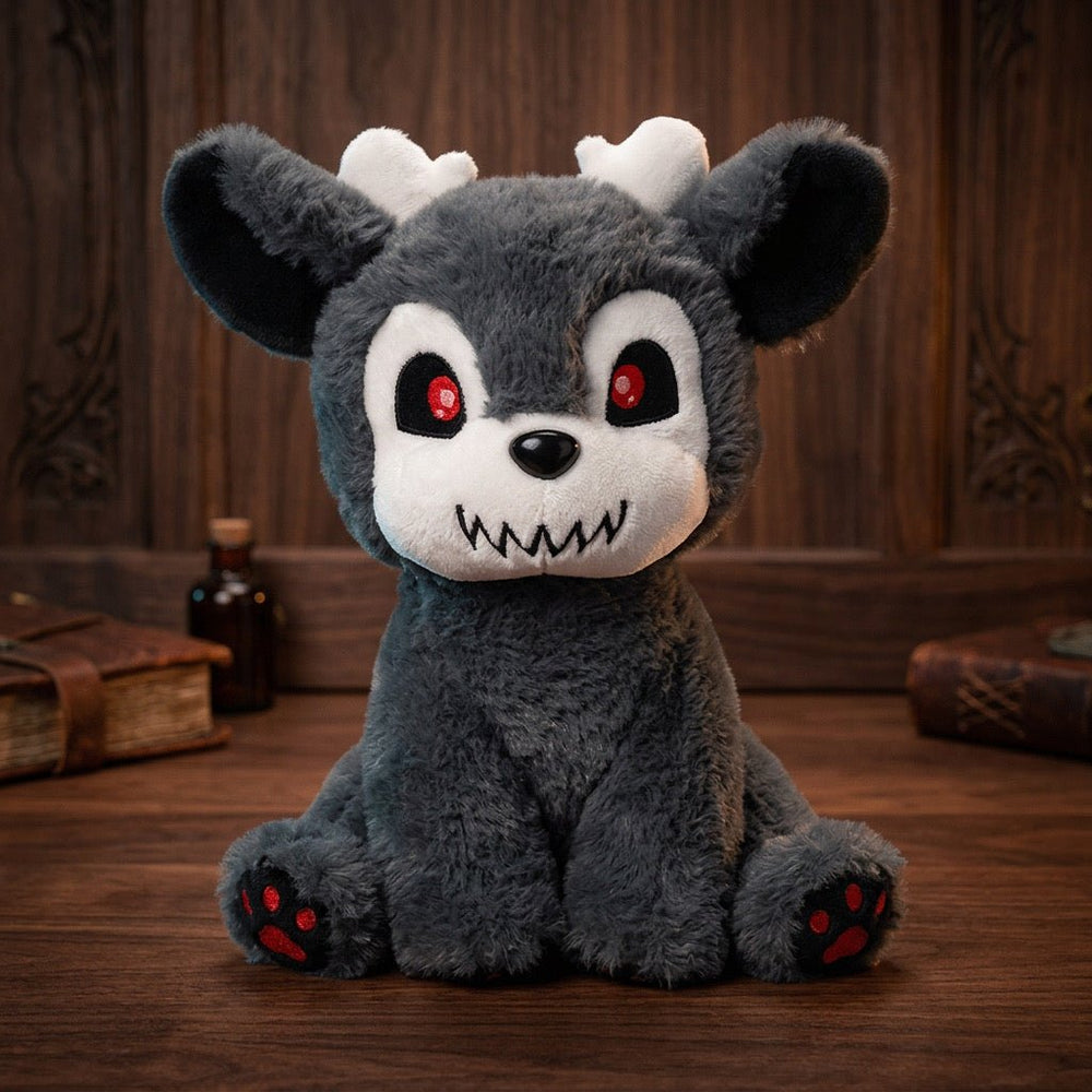 Dark Cryptid Pup Stuffed Plush Toy - Cuddly Cryptids – CuddlyCryptids