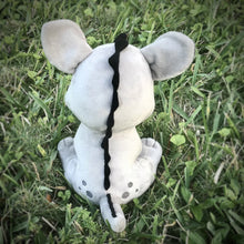 Load image into Gallery viewer, Chupacabra Plush Stuffed Toy - CuddlyCryptids - From the Back.
